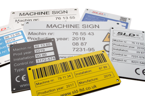 Custom Machine plates