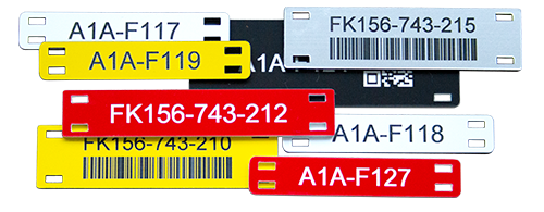 Engraved Plastic Cable Markers