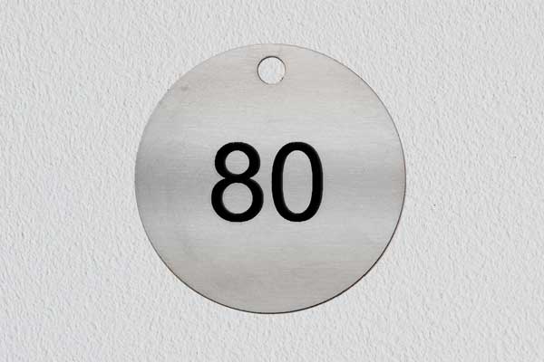 Stainless Steel Valve Tag