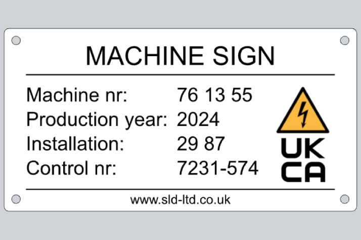 Machine signs