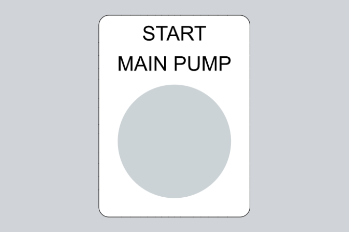 Machine sign