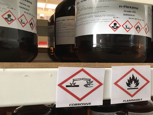 Chemical Warning Sign