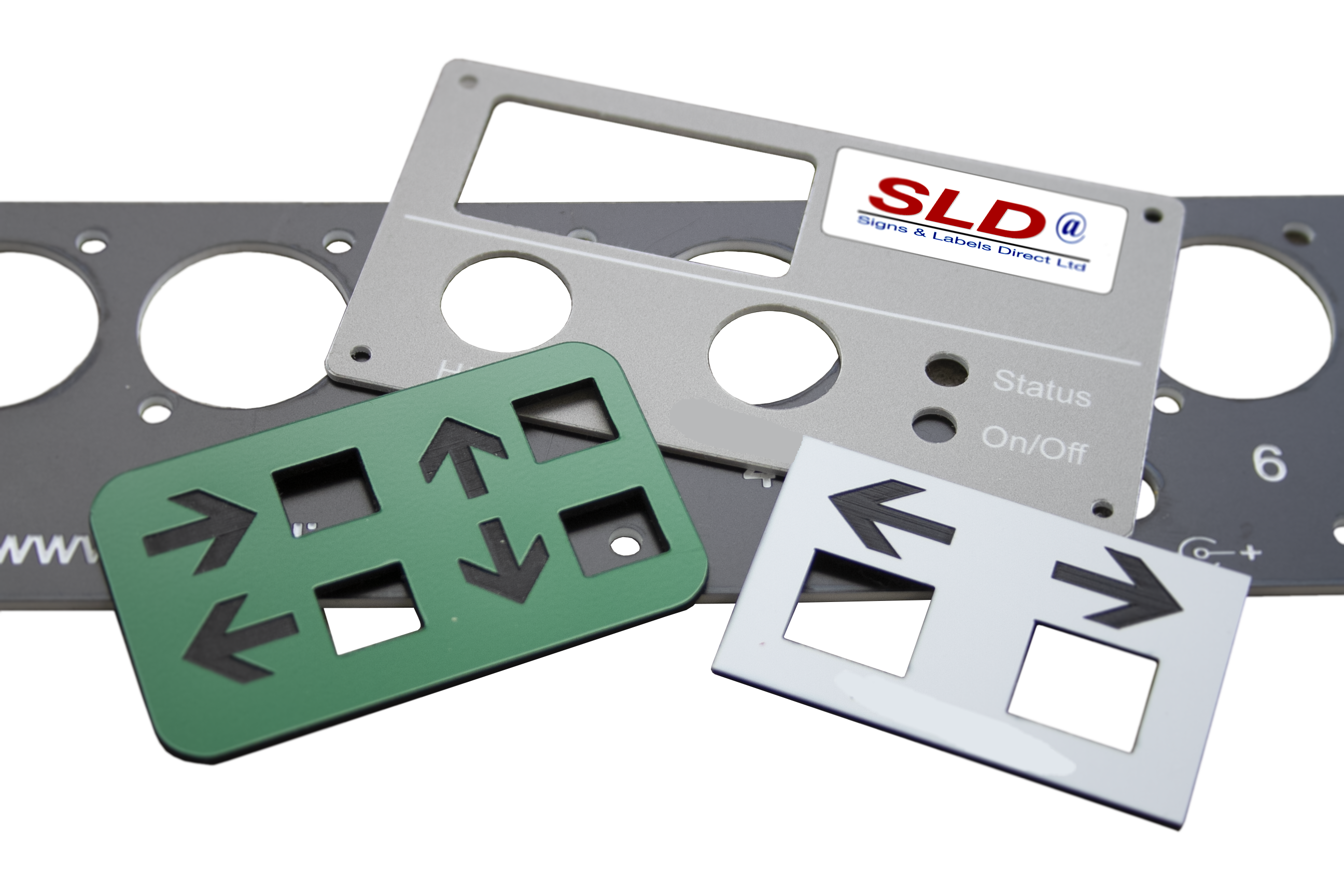Control Panel Labels